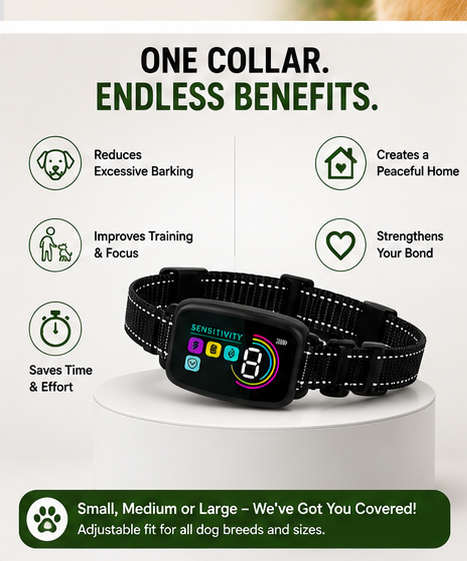BarkGuard™ Smart Collar