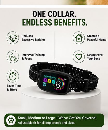 BarkGuard™ Smart Collar