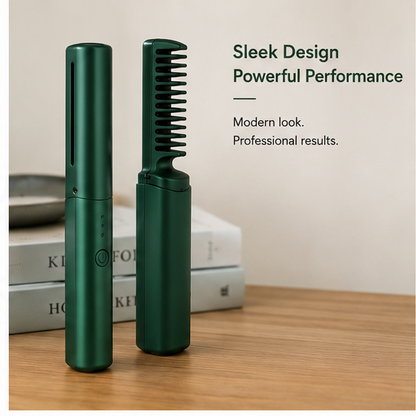 SilkGlow™ 2-in-1 Cordless Hair Styler