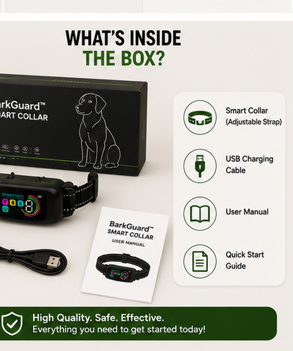 BarkGuard™ Smart Collar