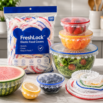 FreshLock™ Elastic Food Covers